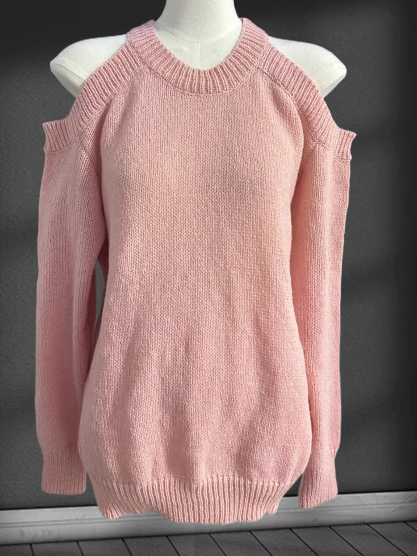 Cold Shoulder Knit Sweater - Salt & Stone