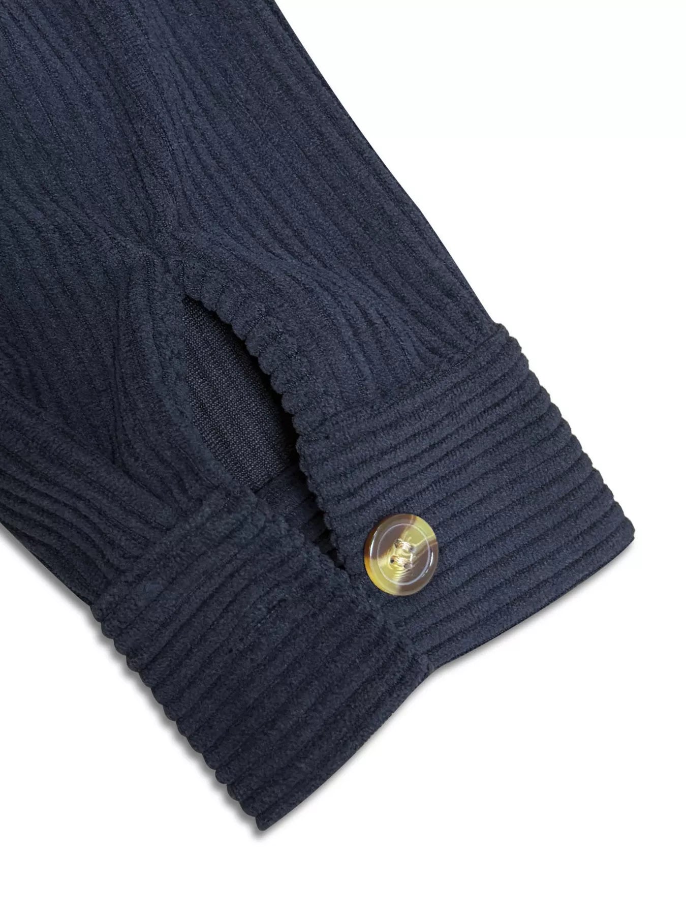Hooded Corduroy Button - Down Jacket - Salt & Stone