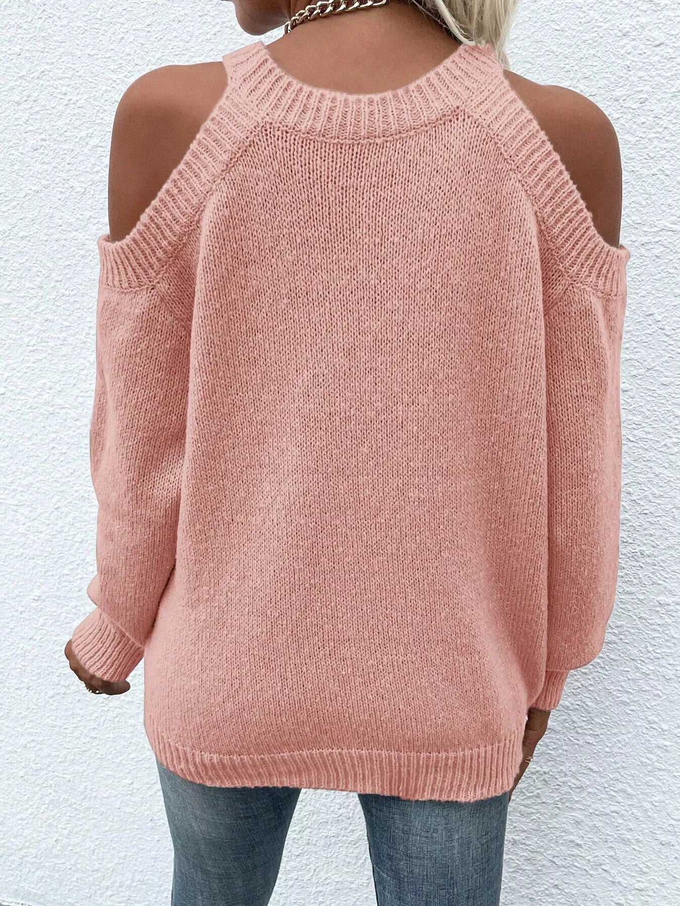 Cold Shoulder Knit Sweater - Salt & Stone
