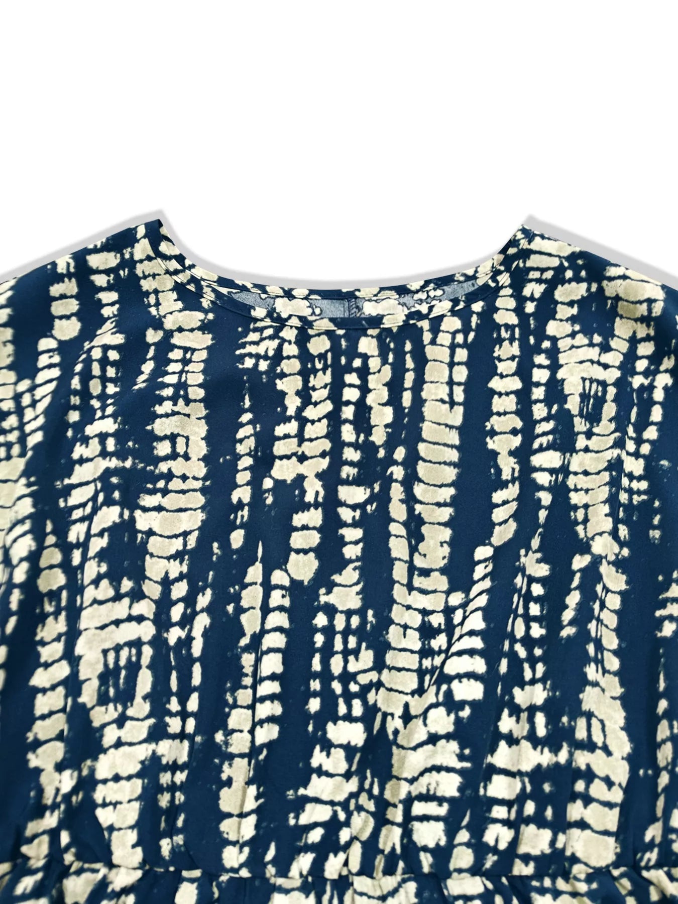 Plus Size Tie - Dye Ruffle Hem Casual Dress - Salt & Stone