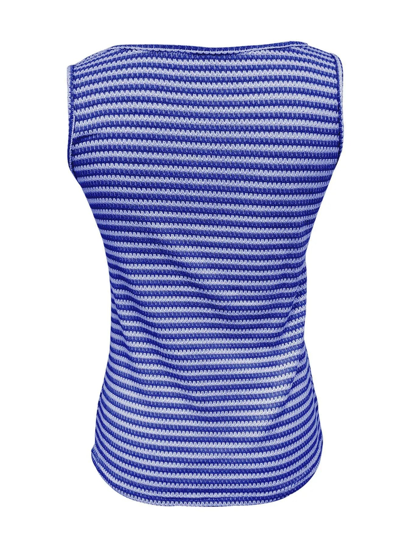 Striped Round Neck Tank Top - Salt & Stone