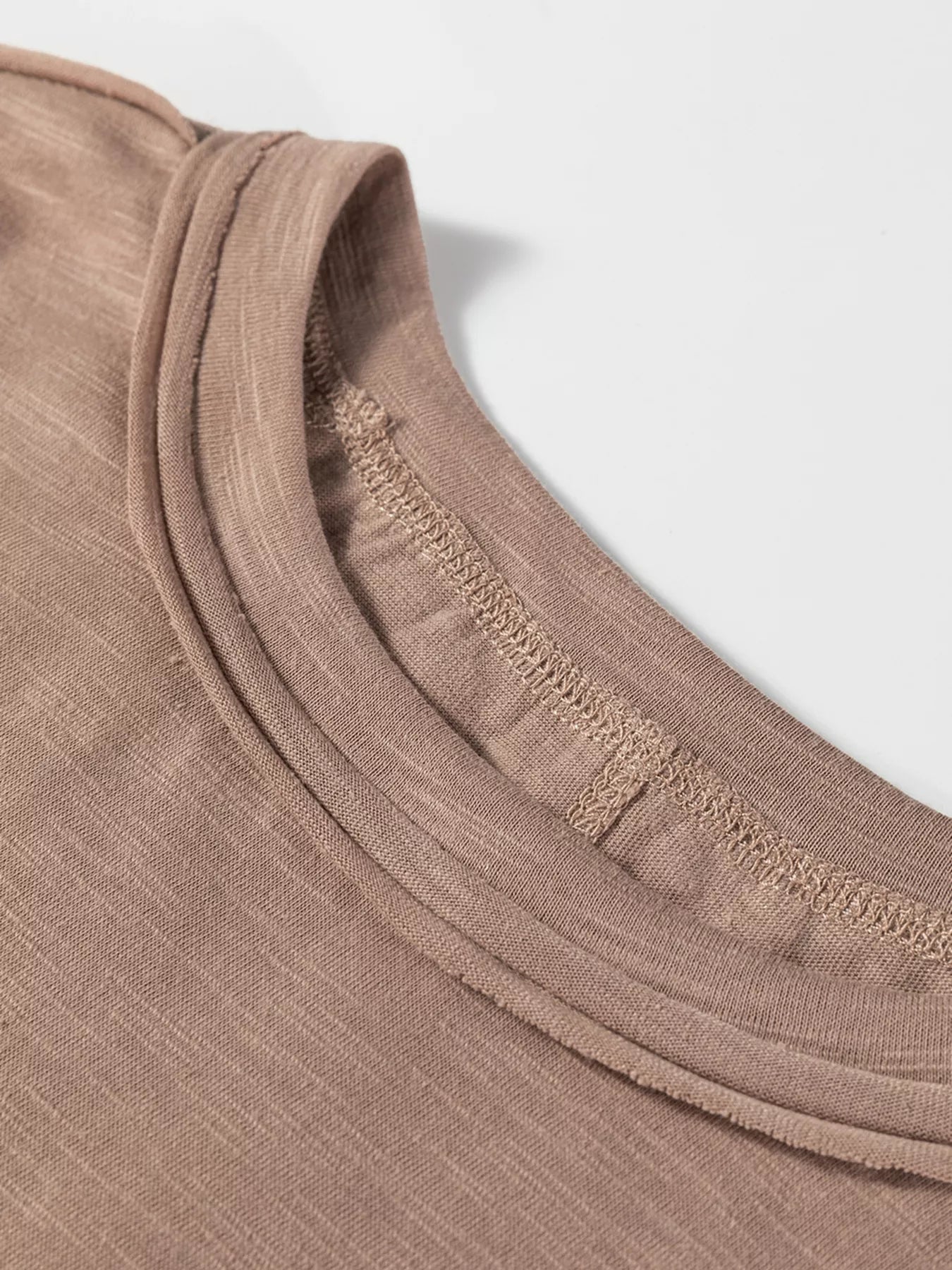 Sheer Lace Patchwork Casual Long Sleeve Tee - Salt & Stone