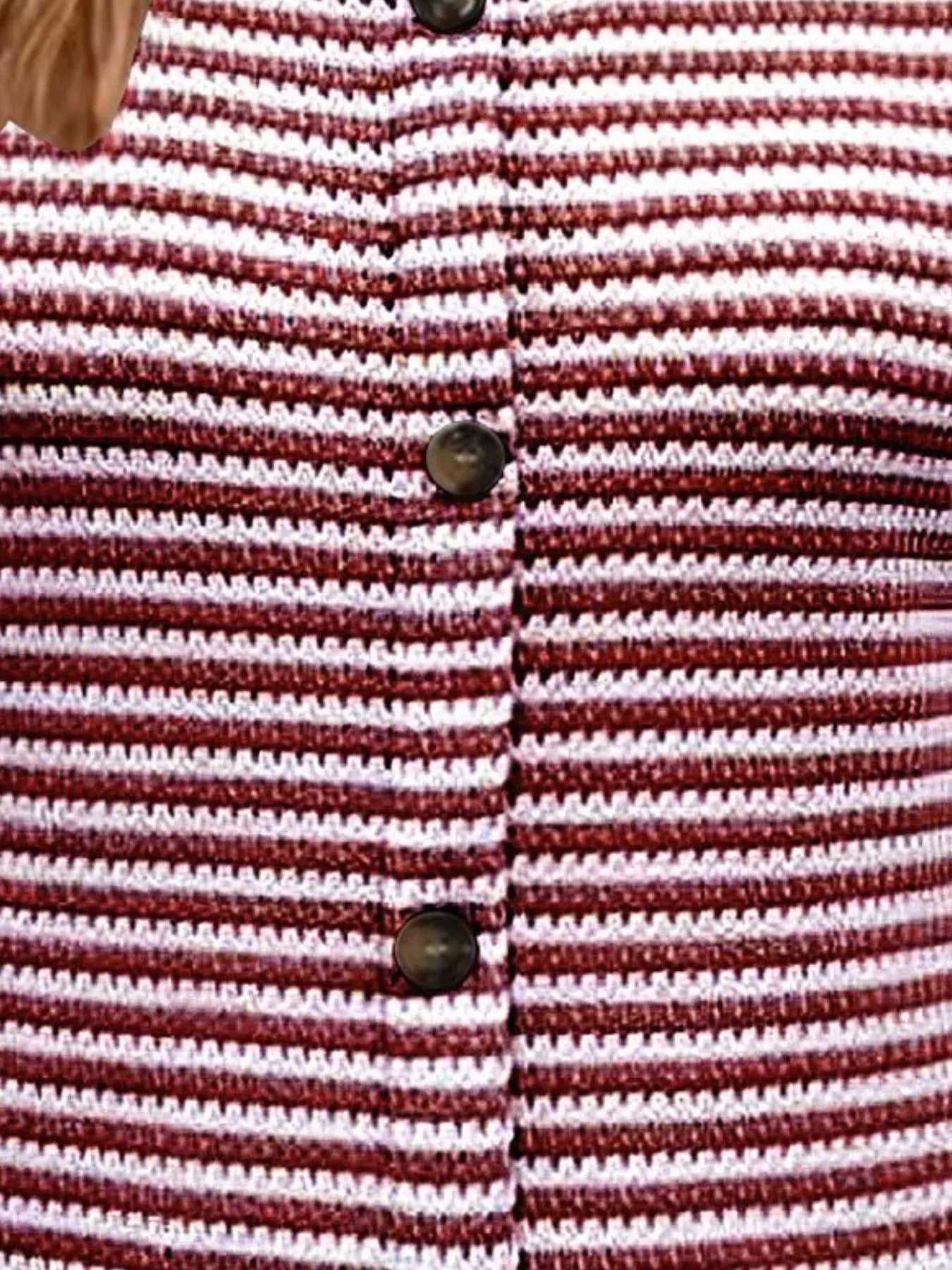 Striped Round Neck Tank Top - Salt & Stone