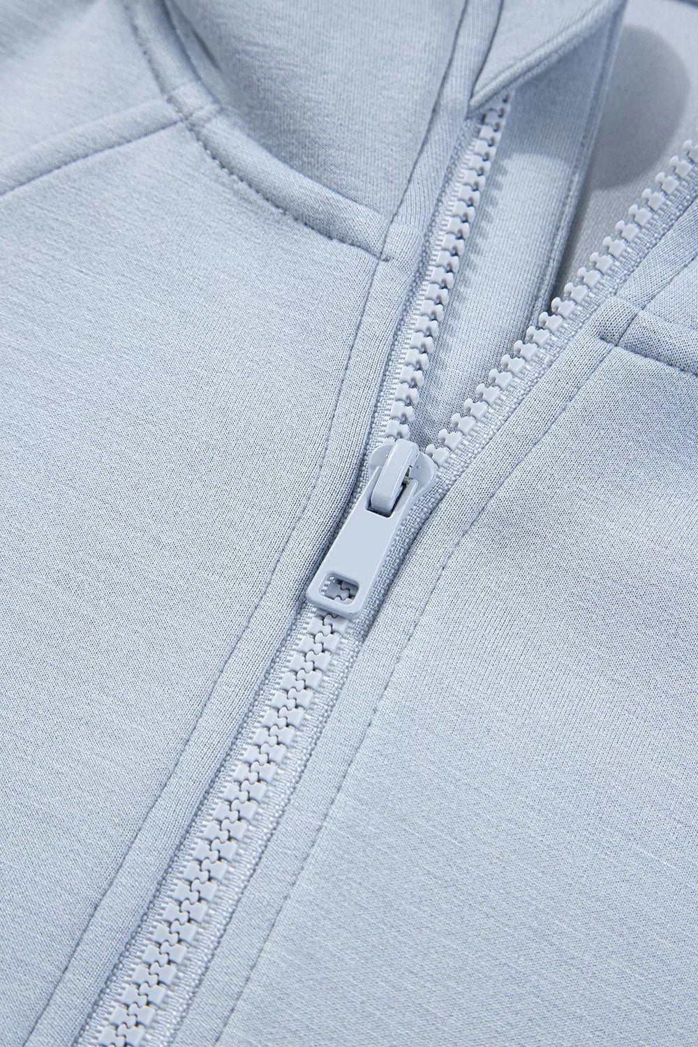 Half Zip Thumbhole Sleeve Hoodie and Pants 2pcs Outfit - Salt & Stone