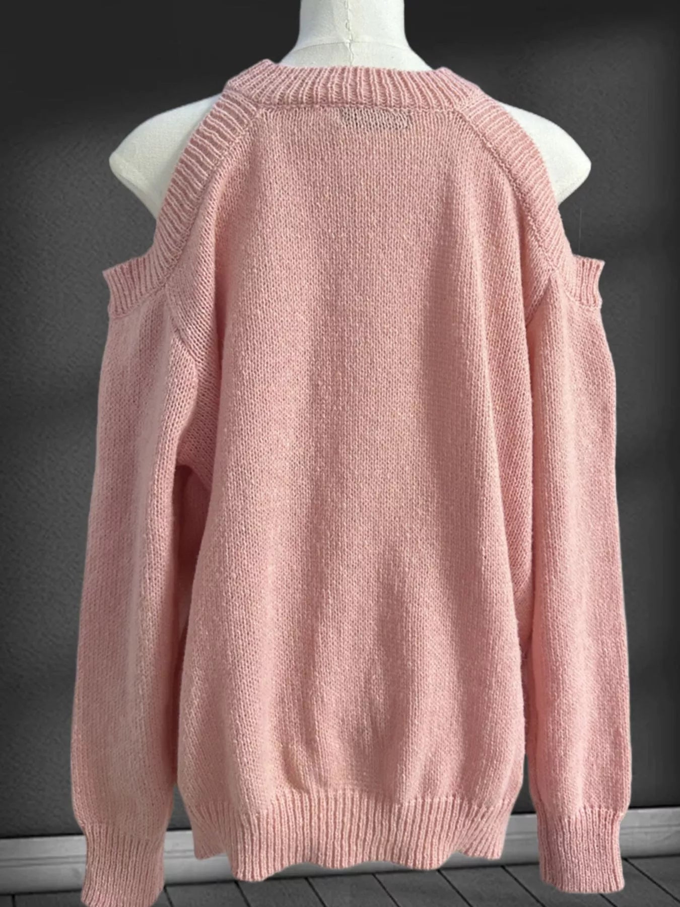 Cold Shoulder Knit Sweater - Salt & Stone