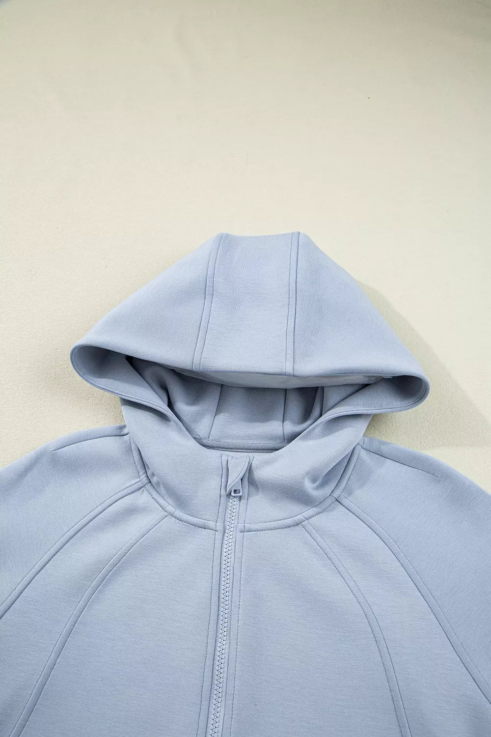 Half Zip Thumbhole Sleeve Hoodie and Pants 2pcs Outfit - Salt & Stone