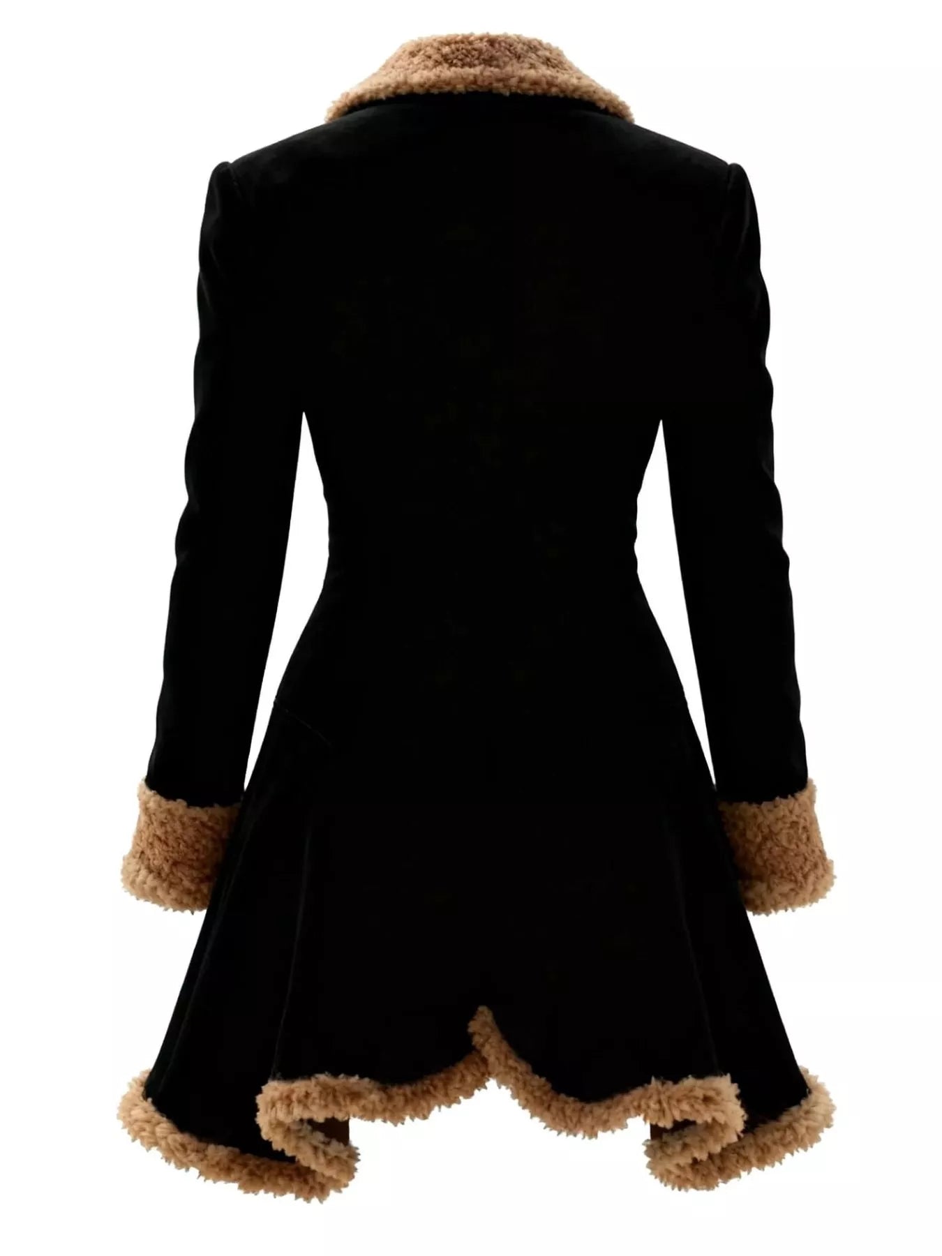 Vintage Suede Sherpa Trimmed Winter Coat - Salt & Stone